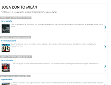 Tablet Screenshot of jogabonitomilan.blogspot.com