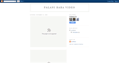 Desktop Screenshot of palanibabav.blogspot.com
