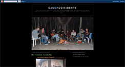 Desktop Screenshot of gauchodisidente.blogspot.com