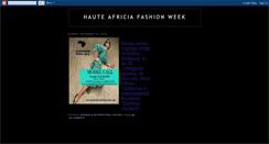 Desktop Screenshot of donneanbhauteafriciafashionweek.blogspot.com