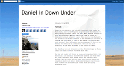 Desktop Screenshot of danielindownunder.blogspot.com