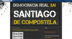 Desktop Screenshot of democraciarealyasantiagodecompostela.blogspot.com