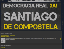 Tablet Screenshot of democraciarealyasantiagodecompostela.blogspot.com