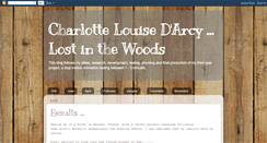 Desktop Screenshot of lostinthewoodsblog.blogspot.com