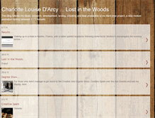 Tablet Screenshot of lostinthewoodsblog.blogspot.com