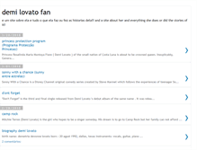 Tablet Screenshot of demi-lovato-fan-2010.blogspot.com