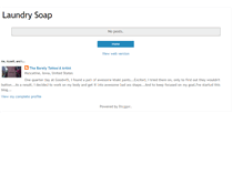 Tablet Screenshot of laundrysoapbubbles.blogspot.com