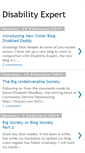 Mobile Screenshot of disabilityexpert.blogspot.com