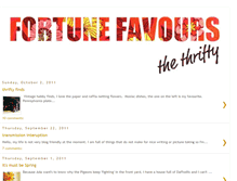 Tablet Screenshot of fortuneandfavours.blogspot.com