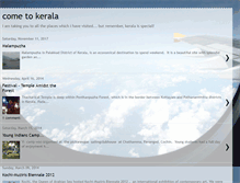 Tablet Screenshot of cometokerala.blogspot.com