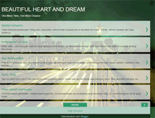 Tablet Screenshot of beautiful-heart-and-dream.blogspot.com