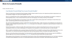 Desktop Screenshot of how-to-learn-french-easily.blogspot.com