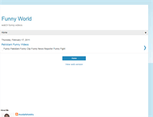 Tablet Screenshot of funnykiworld.blogspot.com