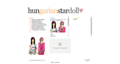 Desktop Screenshot of hungarianstardoll.blogspot.com
