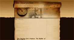 Desktop Screenshot of mrstoryteller7.blogspot.com