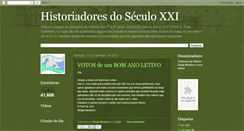 Desktop Screenshot of historiadoresecxxi.blogspot.com