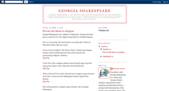 Desktop Screenshot of gashakespeare.blogspot.com
