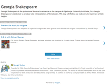 Tablet Screenshot of gashakespeare.blogspot.com