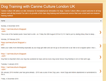 Tablet Screenshot of canineculture.blogspot.com