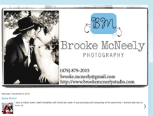 Tablet Screenshot of brookemcneely.blogspot.com