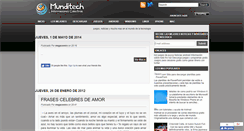 Desktop Screenshot of munditech.blogspot.com