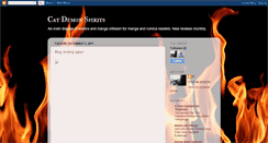 Desktop Screenshot of catdemonspirits.blogspot.com
