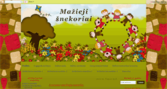 Desktop Screenshot of maziejisnekoriai.blogspot.com