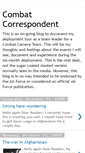 Mobile Screenshot of combatcorrespondent.blogspot.com