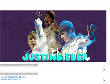 Tablet Screenshot of justinbieberthepop.blogspot.com