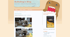 Desktop Screenshot of bubu-dog.blogspot.com