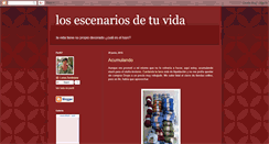 Desktop Screenshot of losescenariosdetuvida.blogspot.com