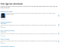 Tablet Screenshot of 3gphotdownload.blogspot.com
