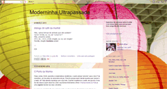 Desktop Screenshot of moderninhaultrapassada.blogspot.com