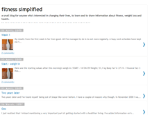 Tablet Screenshot of fitnesssimplified.blogspot.com