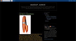 Desktop Screenshot of crisstyna-makeup-junkie.blogspot.com