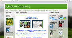 Desktop Screenshot of aldershotschoollibraryblog.blogspot.com