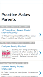Mobile Screenshot of practicemakesparents.blogspot.com