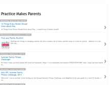 Tablet Screenshot of practicemakesparents.blogspot.com