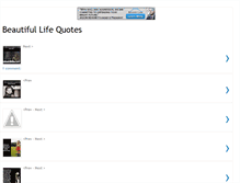 Tablet Screenshot of beautiful-lifequotes.blogspot.com