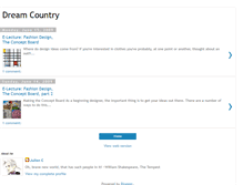 Tablet Screenshot of dreamcountry7.blogspot.com