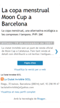 Mobile Screenshot of mooncupbarcelona.blogspot.com