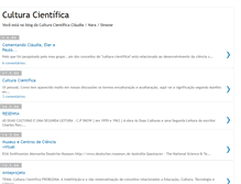 Tablet Screenshot of culturacientifica.blogspot.com