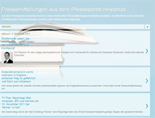 Tablet Screenshot of pressemitteilungenportal.blogspot.com