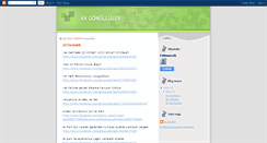 Desktop Screenshot of akgonulluler.blogspot.com