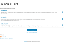 Tablet Screenshot of akgonulluler.blogspot.com