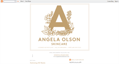 Desktop Screenshot of angelaolsonskincare.blogspot.com