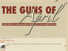 Tablet Screenshot of gunsofapril.blogspot.com