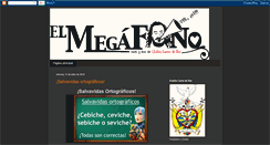 Desktop Screenshot of elmegafonodeandres.blogspot.com