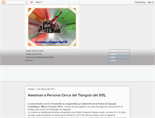 Tablet Screenshot of guadalajaranoticias.blogspot.com