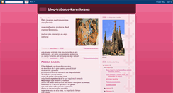Desktop Screenshot of blog-trabajos-karenlorena.blogspot.com